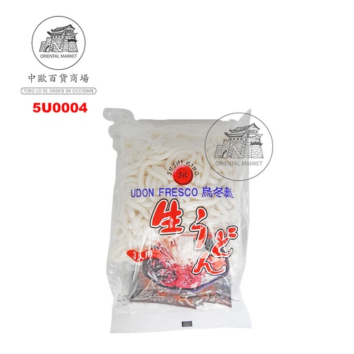 [5U0004] UDON TERNERA PICANTE *SUSHI KING* 寿司王辣牛肉乌冬面 700g/12