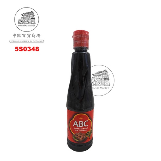 [5S0348] SALSA SOJA DULCE *ABC* 甜酱油 600ml/12