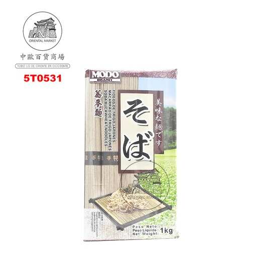 [5T0531] TALLARIN SOBA *MODO* 上品牌荞麦面 1kg/12