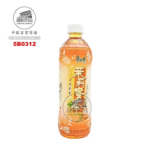 [5B0312] BEBIDA TE JAZMIN CON MIEL *MASTER KONG* 康师傅茉莉蜜茶 500ml/15