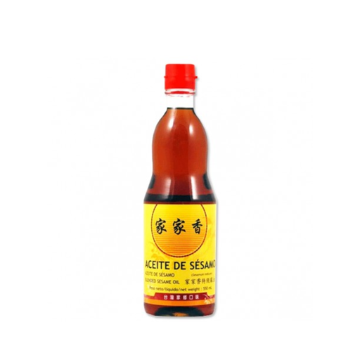 [501336/5A0003] ACEITE SESAMO *JIAJIASHAN* 家家香芝麻油 550ml/12