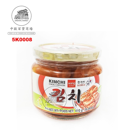 [5K0008] KIMCHI KOREANO *WANG* 韩国瓶装泡菜 410g/12