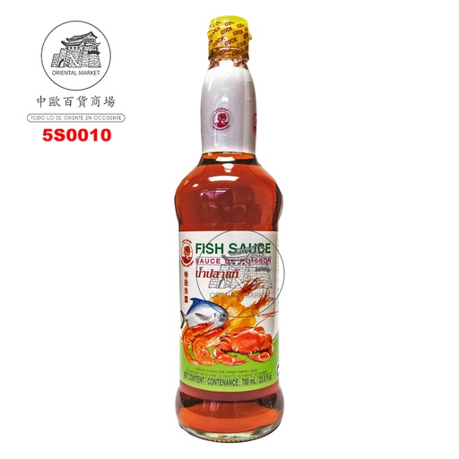 [5S0010] SALSA PESCADO *COCK* 鸡标鱼露 700ml/12