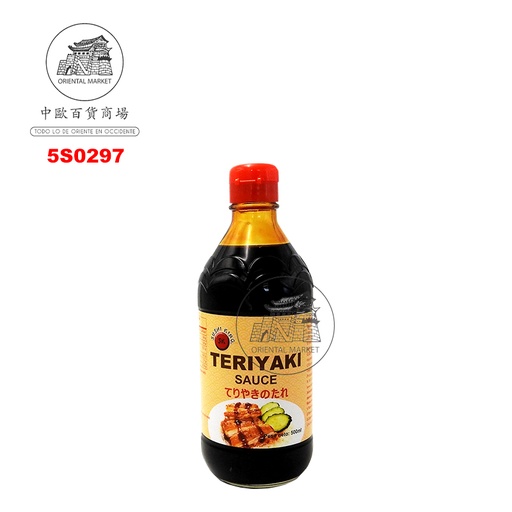 [5S0297] SALSA TERIYAKI *SUSHI KING* 寿司王日式照烧酱 500ml/12