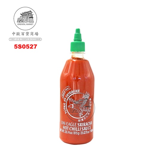 [5S0527] SALSA SRIRACHA *UNI-EAGLE* 联鹰是拉差酱 815g/12