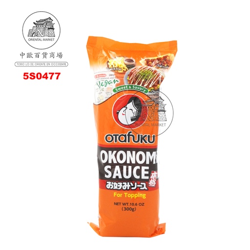 [5S0477] SALSA OKONOMI *OTAFUKU* 日本板烧酱 300g/12