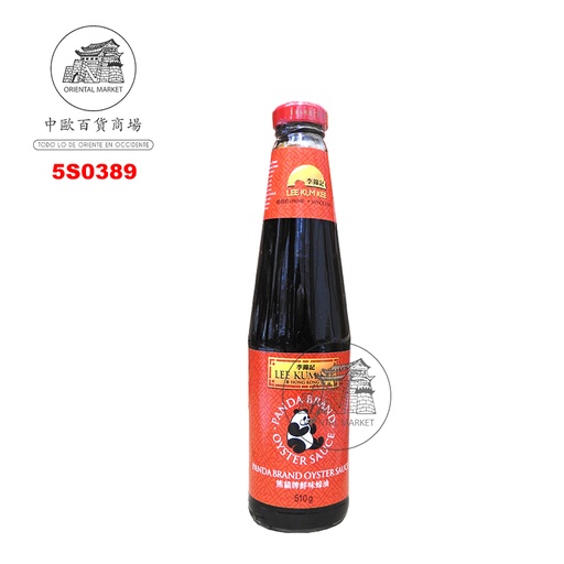 [5S0389] SALSA OSTRA(MEDIANO) *LKK* 李锦记中瓶蚝油 510g/12