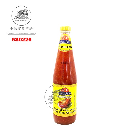 [5S0226] SALSA CHILI DULCE *SKY SWAN* 天鹅甜辣鸡汁 860g/12