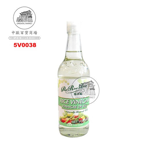 [502901/5V0038] VINAGRE ARROZ GLUTINOSO *PRB* 珠江桥白米醋 500ml/12