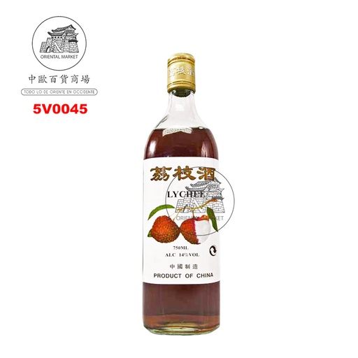 [5V0045] VINO LICHIS (14%) 荔枝酒 750ml/12