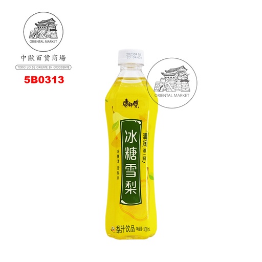 [5B0313] BEBIDA PERA *MASTER KONG* 康师傅冰糖雪梨  500ml/15