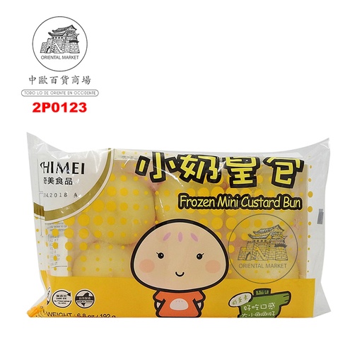 [2P0123] BOLLO RELLENO SOJA *CHIMEI* 奇美冷冻小奶皇包 192g/16