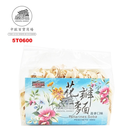 [502800/5T0600] TALLARIN SOBA PETALO *MODO* 上品荞麦花瓣面 400g/18