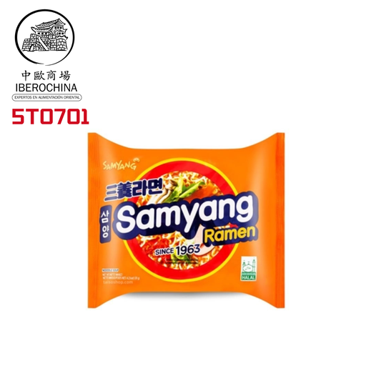 [5T0701] RAMEN ORIGINAL *SAMYANG* 三养原味拉面 120g/20