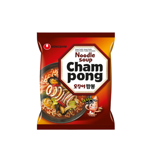 [501474/5T0175] NOODLE CHAMPONG *NONGSHIM* 农心鱿鱼面 124g/20