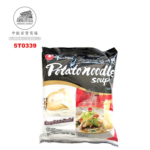 [5T0339] FIDEOS BATATA *NONGSHIM* 农心番薯面 100g/20