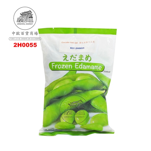 [2H0055] HABA SOJA SALADA CONGELADA *SUSHI KING* 寿司王冻盐味毛豆夹 500g/20