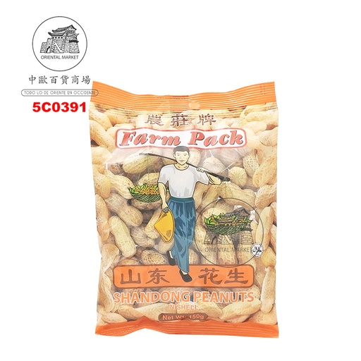 [5C0391] CACAHUETE SHANDONG *FARMER* 农夫山东花生 150g/30