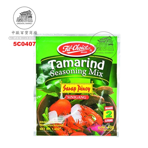 [5C0407] CONDIMENTO TAMARINDO *CHOICE* 菲律宾CHOICE调味料 40g/72